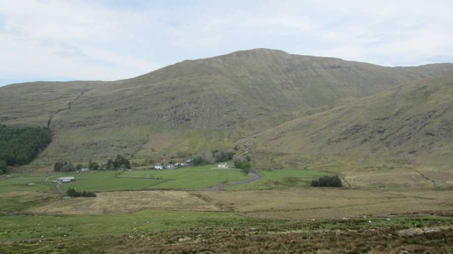 MountainViews.ie Picture about mountain <i>Búcán</i>  in area Maamturks, Ireland