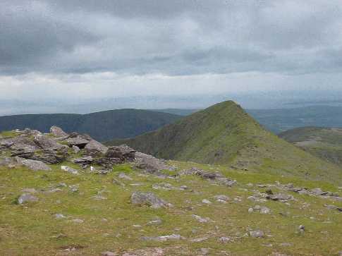MountainViews.ie Picture about mountain Gearhane (<i>An Géarán</i>) in area Brandon Group, Ireland