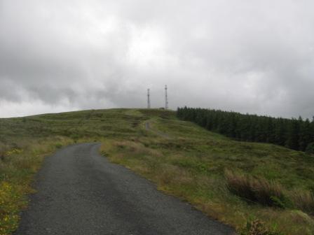 MountainViews.ie Picture about mountain Mullaghcarn (<i>Mullach Cairn</i>) in area Sperrin Mountains, Ireland