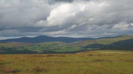 MountainViews.ie Picture about mountain Mullaghcarn (<i>Mullach Cairn</i>) in area Sperrin Mountains, Ireland