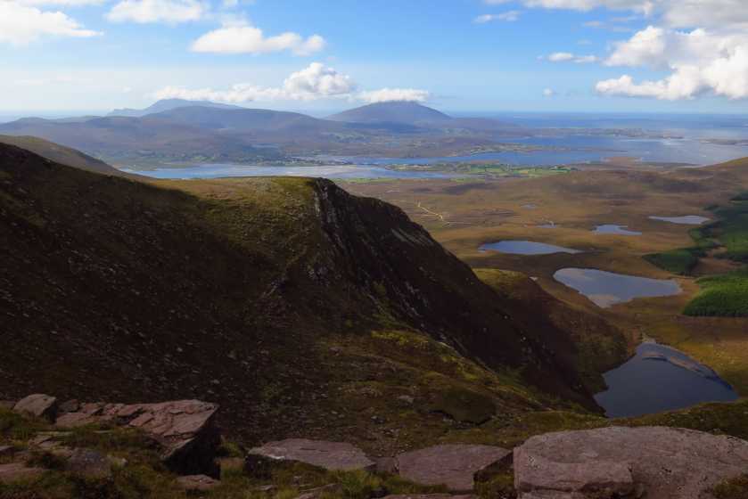MountainViews.ie Picture about mountain Corraun Hill Highpoint (Corraun Hill East Top) in area Achill & Corraun, Ireland