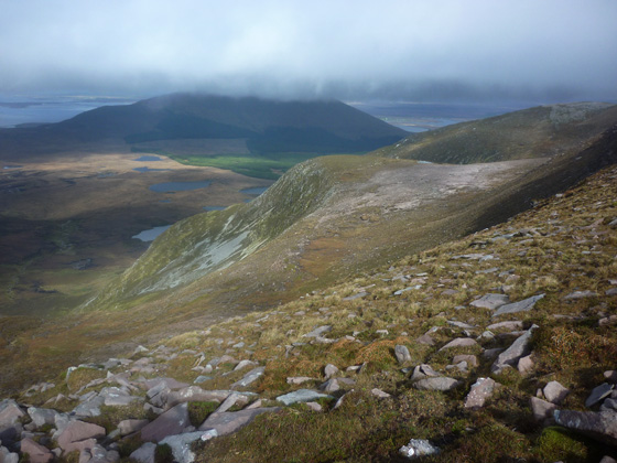 MountainViews.ie Picture about mountain Slieve Aghkerane (Corraun Hill East Top) in area Achill & Corraun, Ireland