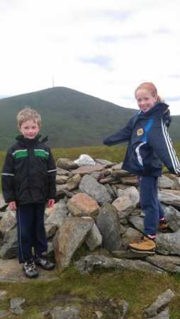 MountainViews.ie Picture about mountain Knockroe (<i>Cnoc Rua</i>) in area Blackstairs Mountains, Ireland
