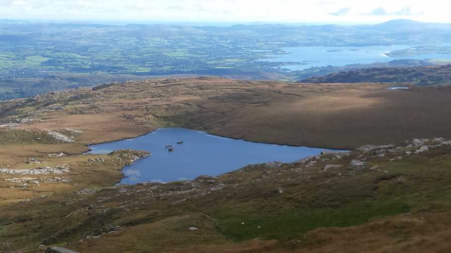 MountainViews.ie Picture about mountain Knockboy South Top (<i>An Cnoc Buí (Mullach Theas)</i>) in area West Cork Mountains, Ireland