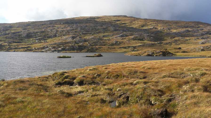 MountainViews.ie Picture about mountain Knockboy South Top (<i>An Cnoc Buí (Mullach Theas)</i>) in area West Cork Mountains, Ireland