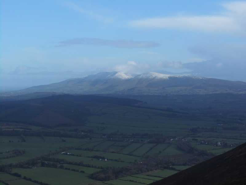 MountainViews.ie Picture about mountain Seefin Mountain West Top (<i>Suí Finn (mullach thiar)</i>) in area Ballyhoura Mountains, Ireland