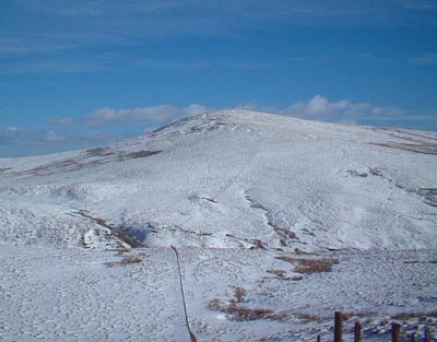 MountainViews.ie Picture about mountain Crockbrack (<i>Cnoc Breac</i>) in area Sperrin Mountains, Ireland