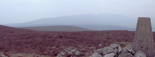 MountainViews.ie Picture about mountain Laghtnafrankee (<i>Leacht na Francaí</i>) in area Comeragh Mountains, Ireland