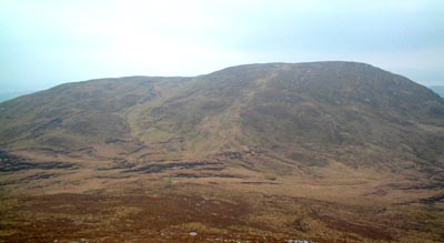 MountainViews.ie Picture about mountain Slieve Main (<i>An Sliabh Mín</i>) in area Inishowen, Ireland