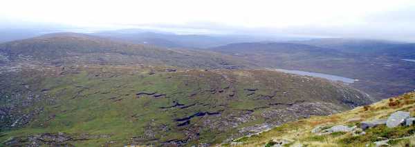 MountainViews.ie Picture about mountain Crockfadda NE Top (<i>An Cnoc Fada (mullach thoir thuaidh)</i>) in area Derryveagh Mountains, Ireland