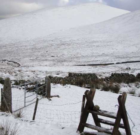MountainViews.ie Picture about mountain Ott Mountain (<i>Ucht</i>) in area Mourne Mountains, Ireland