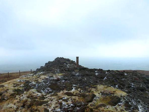 MountainViews.ie Picture about mountain Slieve Gallion NE Top (<i>Sliabh gCallann (mullach thoir thuaidh)</i>) in area Sperrin Mountains, Ireland