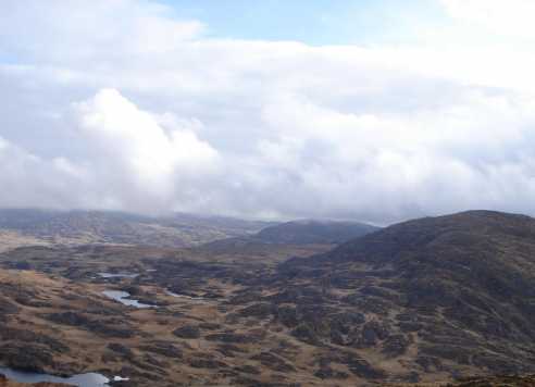 MountainViews.ie Picture about mountain Derrygarriff (<i>Doire Gharbh</i>) in area Mangerton, Ireland