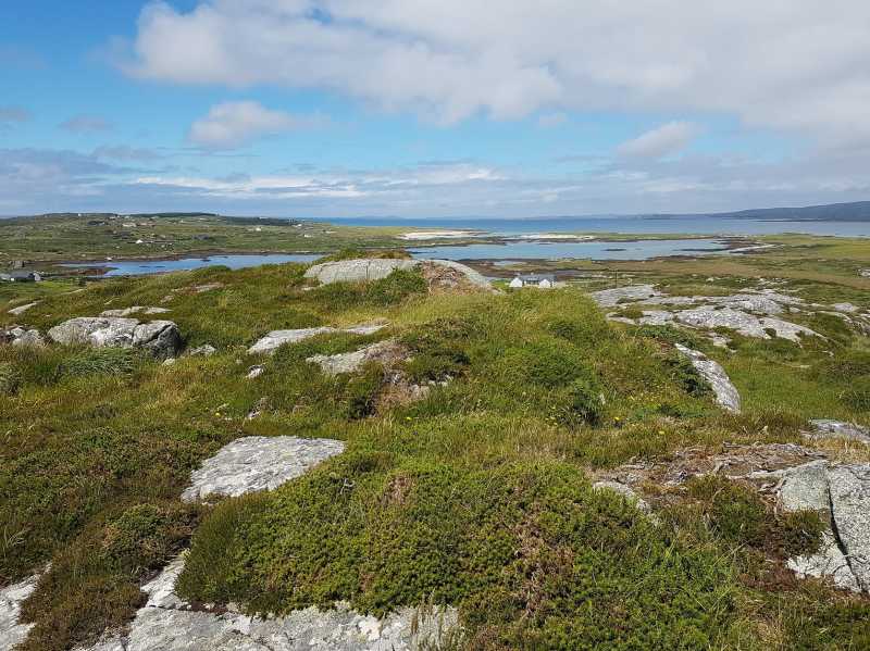 MountainViews.ie Picture about mountain Derrygimlagh West  in area Galway Coastal Hill, Ireland