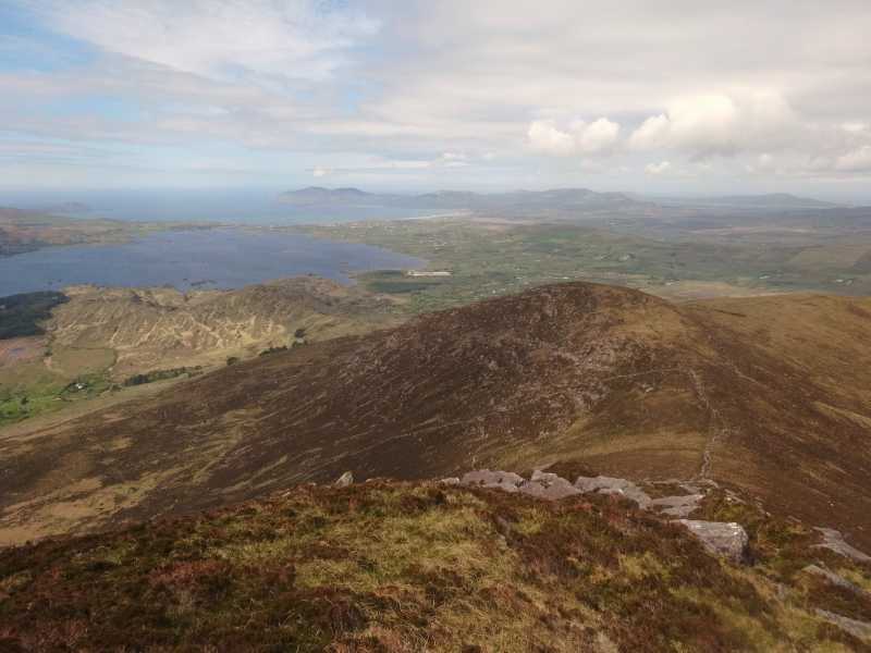MountainViews.ie Picture about mountain Glanbeg  in area Dunkerron Mountains, Ireland