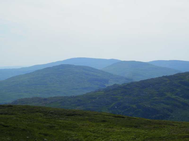 MountainViews.ie Picture about mountain Douce Mountain (<i>Damhais</i>) in area West Cork Mountains, Ireland