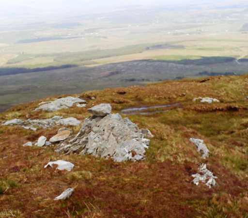 MountainViews.ie Picture about mountain Balbane Hill (<i>Cnoc an Bhaill Bháin</i>) in area Donegal SW, Ireland