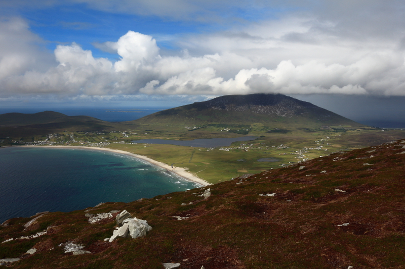 MountainViews.ie Picture about mountain Minaun (<i>An Mionnán</i>) in area Achill & Corraun, Ireland