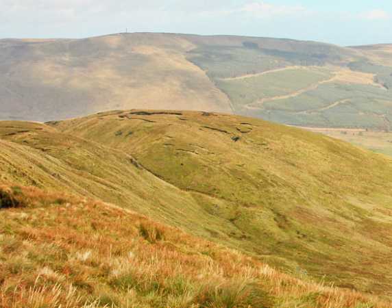 MountainViews.ie Picture about mountain Craigagh Hill (<i>Creigeach</i>) in area Sperrin Mountains, Ireland