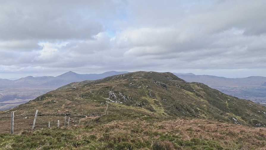 MountainViews.ie Picture about mountain <i>Beann Dubh</i>  in area MacGillycuddy