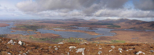 MountainViews.ie Picture about mountain Knocklettragh (<i>Cnoc Leitreach</i>) in area Achill & Corraun, Ireland