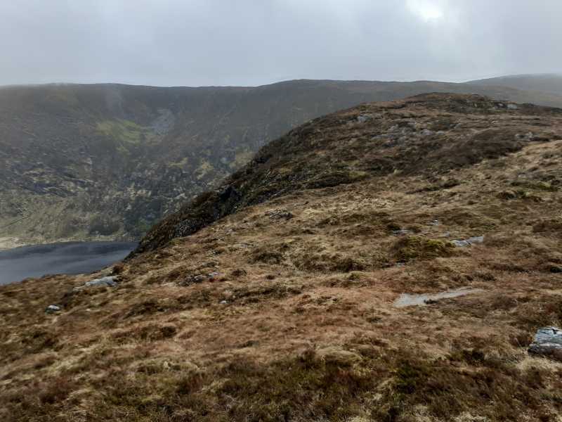 MountainViews.ie Picture about mountain Coomclogherane Top (<i>Cnoc Chom Clocharáin</i>) in area West Cork Mountains, Ireland