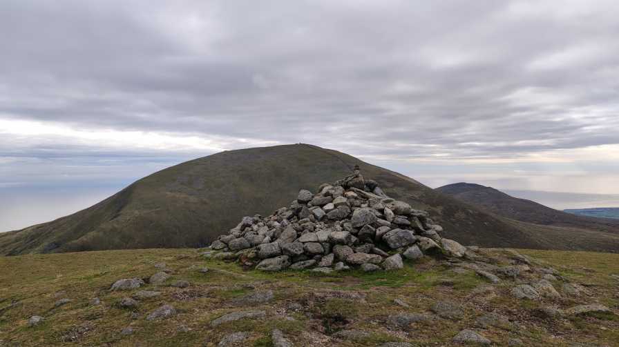 MountainViews.ie Picture about mountain Slieve Commedagh (<i>Sliabh Coimhéideach</i>) in area Mourne Mountains, Ireland