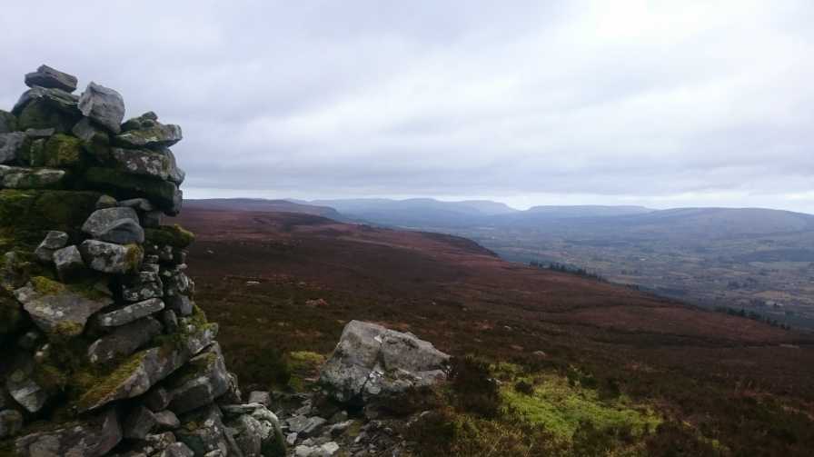 MountainViews.ie Picture about mountain Naweeloge Top  in area Dartry Mountains, Ireland