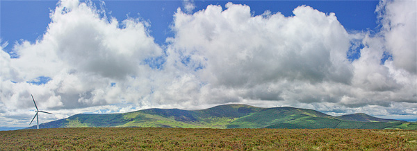 MountainViews.ie Picture about mountain Greenoge (<i>An Grianóg</i>) in area Blackstairs Mountains, Ireland