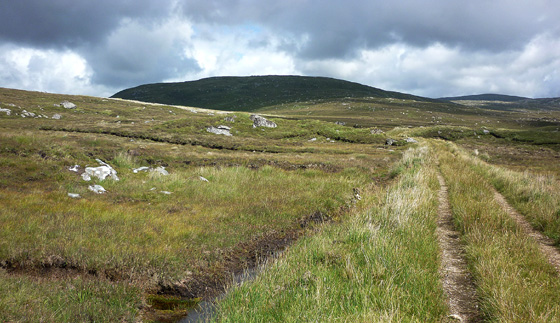 MountainViews.ie Picture about mountain Addernymore (<i>An Eadarna Mhór</i>) in area Derryveagh Mountains, Ireland