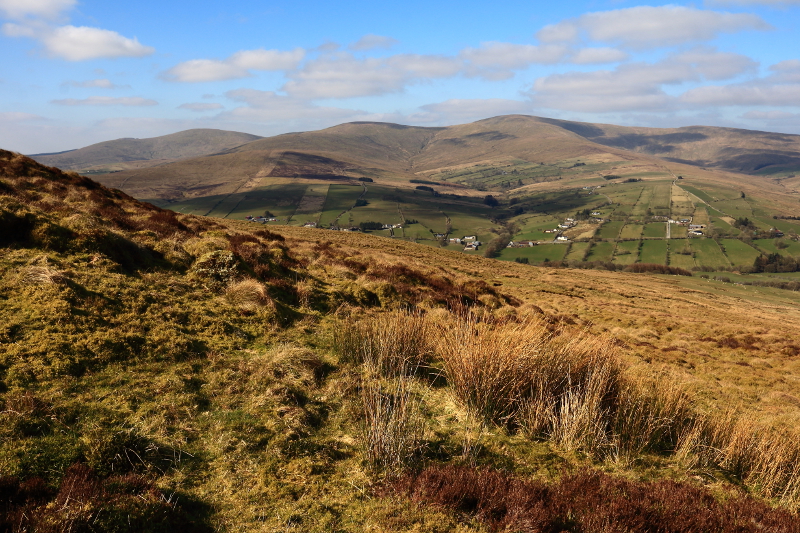 MountainViews.ie Picture about mountain Clogherny Top (<i>Cnoc na Clocharnaí</i>) in area Sperrin Mountains, Ireland