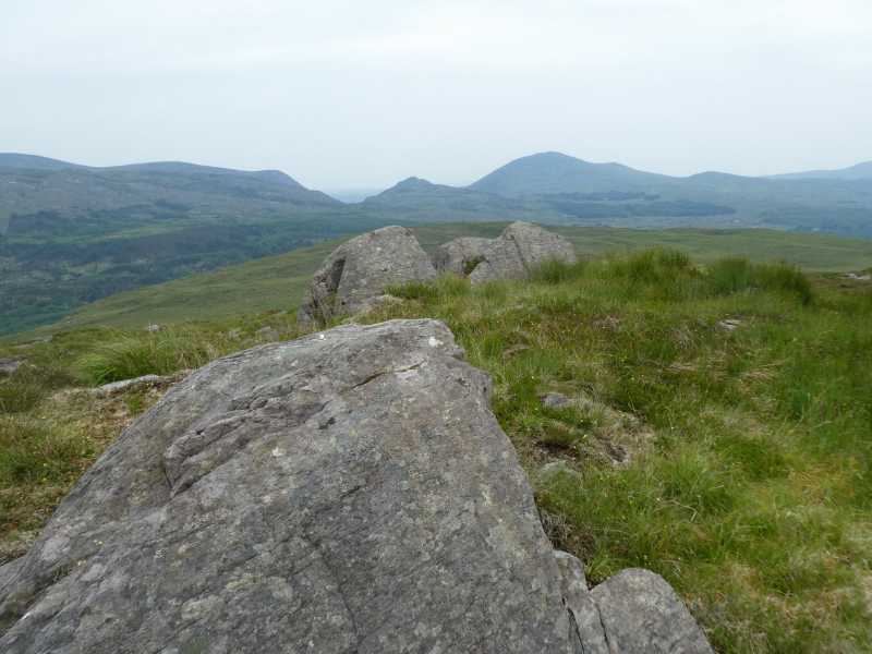 MountainViews.ie Picture about mountain Esknabrock (<i>Eisc na mBroc</i>) in area Mangerton, Ireland