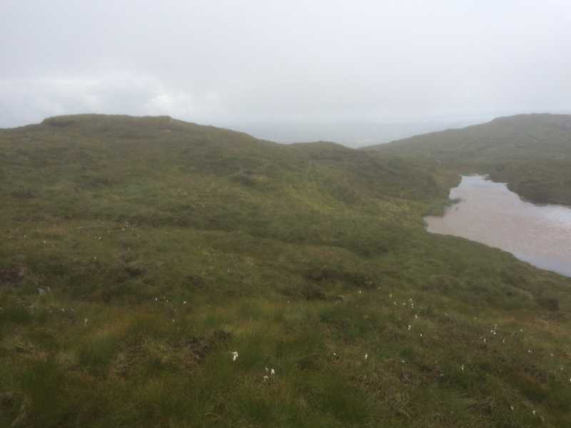 MountainViews.ie Picture about mountain Croaghmeen (<i>An Chruach Mhín</i>) in area South Donegal & West Tyrone, Ireland