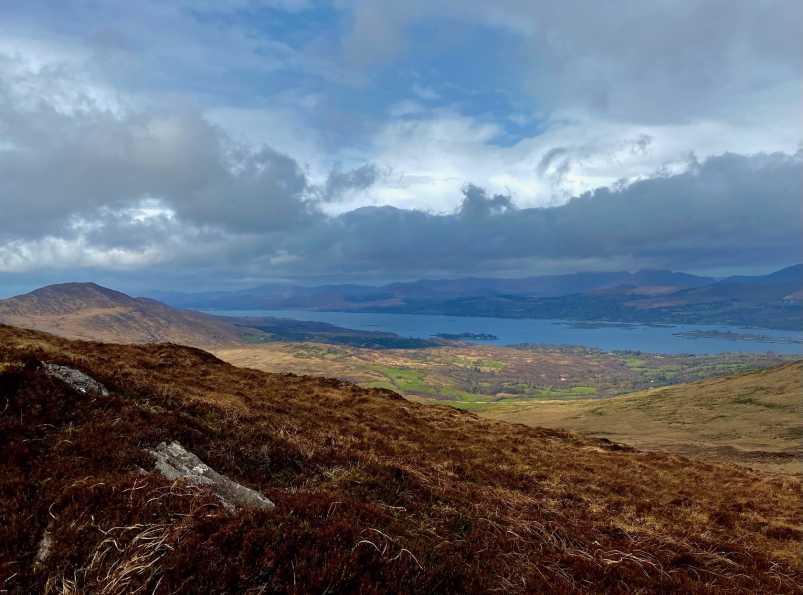MountainViews.ie Picture about mountain Barraduff Mountain (<i>Cnoc Bharr Dubh</i>) in area Caha Mountains, Ireland