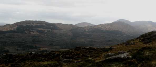 MountainViews.ie Picture about mountain Derrynafulla SW  in area Caha Mountains, Ireland