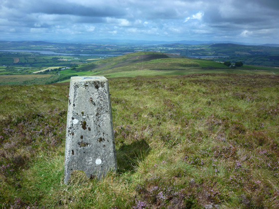 MountainViews.ie Picture about mountain Slievekirk (<i>Sliabh Circe</i>) in area Sperrin Mountains, Ireland