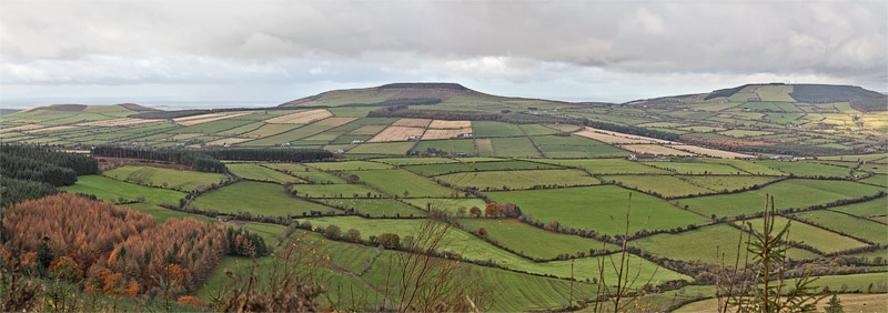 MountainViews.ie Picture about mountain Coppanagh (<i>Sliabh Chopanaí</i>) in area South East Midlands, Ireland