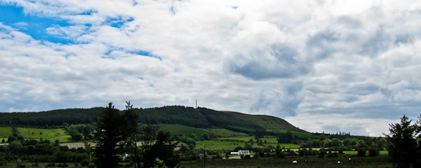 MountainViews.ie Picture about mountain Ballyarthur Hill (<i>Cnoc Bhaile Artúir</i>) in area Ballyhoura Mountains, Ireland