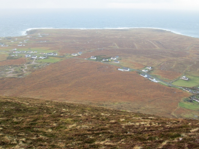 MountainViews.ie Picture about mountain Bloody Foreland (<i>Cnoc Fola</i>) in area Donegal NW, Ireland