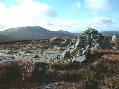 MountainViews.ie Picture about mountain Duff Hill (<i>An Cnoc Dubh</i>) in area Wicklow, Ireland