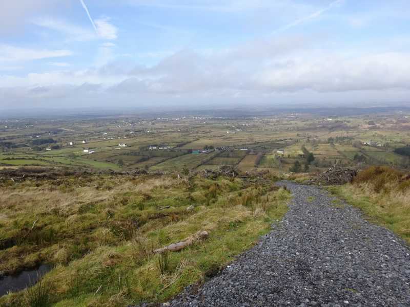 MountainViews.ie Picture about mountain Corn Hill (<i>Carn Clainne Aodha</i>) in area North East Midlands, Ireland