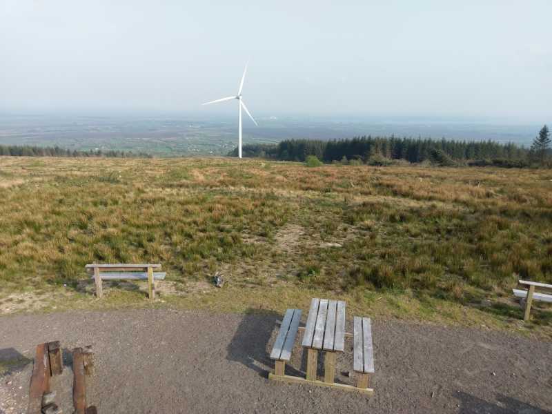 MountainViews.ie Picture about mountain Slieve Bawn (<i>Sliabh Bána</i>) in area North West Midlands, Ireland