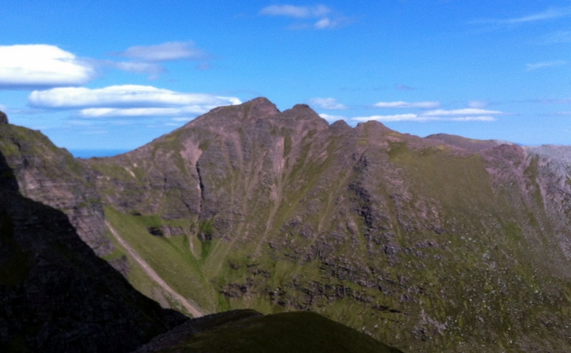 MountainViews.ie Picture about mountain An Teallach - Bidein a