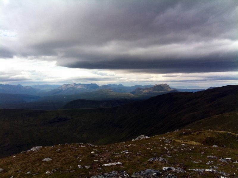 MountainViews.ie Picture about mountain Sgurr Breac  in area The Fannaichs, Ireland