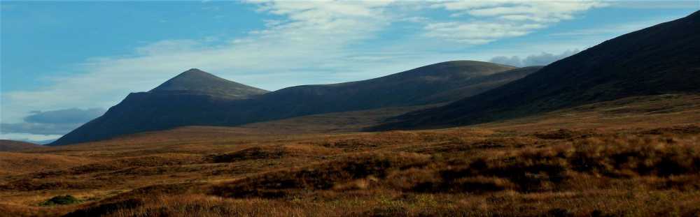 MountainViews.ie Picture about mountain Ben Klibreck - Meall nan Con  in area Altnaharra to Dornoch, Ireland