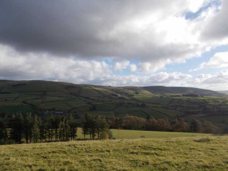 MountainViews.ie Picture about mountain Pant-poeth Hill  in area Welshpool to Hay-on-Wye, Ireland