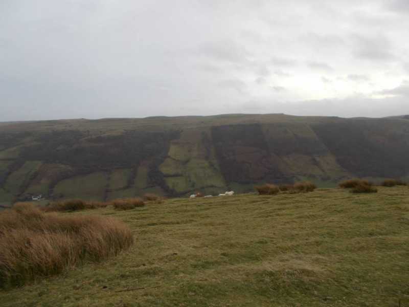 MountainViews.ie Picture about mountain Bryn Melyn  in area Llandovery to Monmouth, Ireland