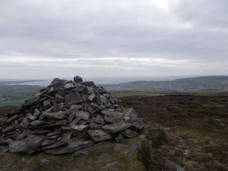 MountainViews.ie Picture about mountain Bradda Hill  in area Isle of Man, Ireland