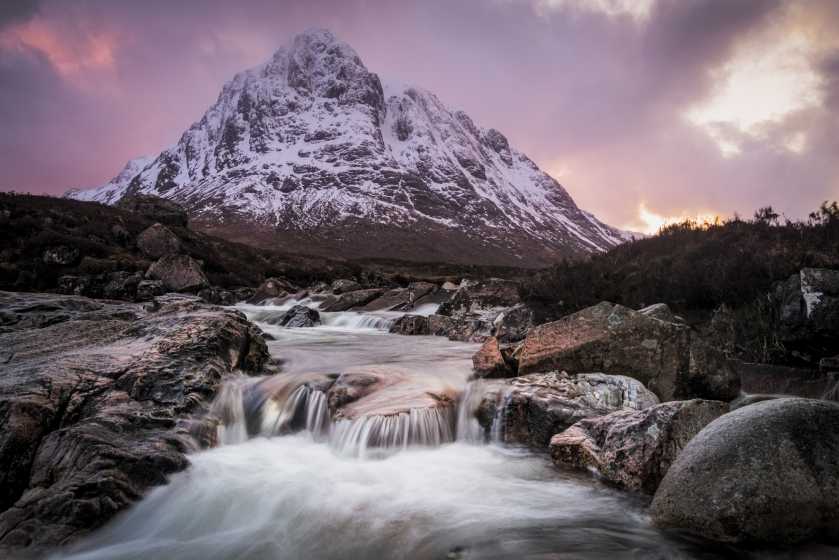 MountainViews.ie Picture about mountain Buachaille Etive Mor - Stob Dearg  in area Loch Linnhe to Loch Etive, Ireland