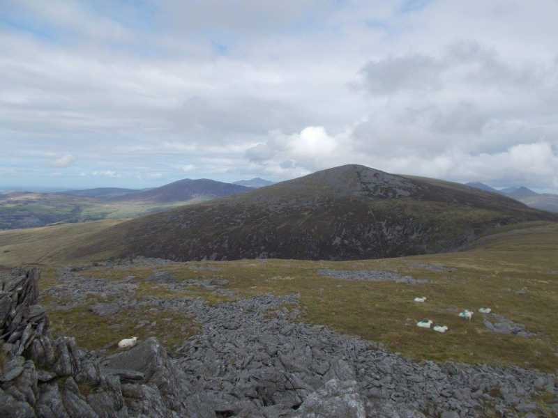MountainViews.ie Picture about mountain Garnedd-goch  in area Snowdonia, Ireland
